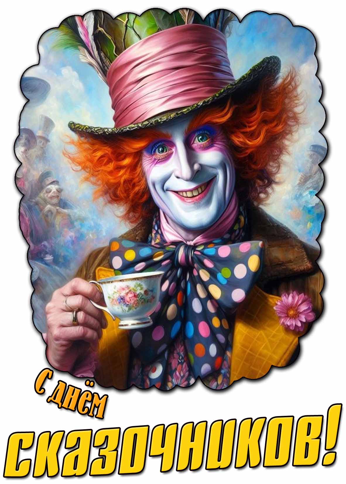 Картинка с днём сказочников