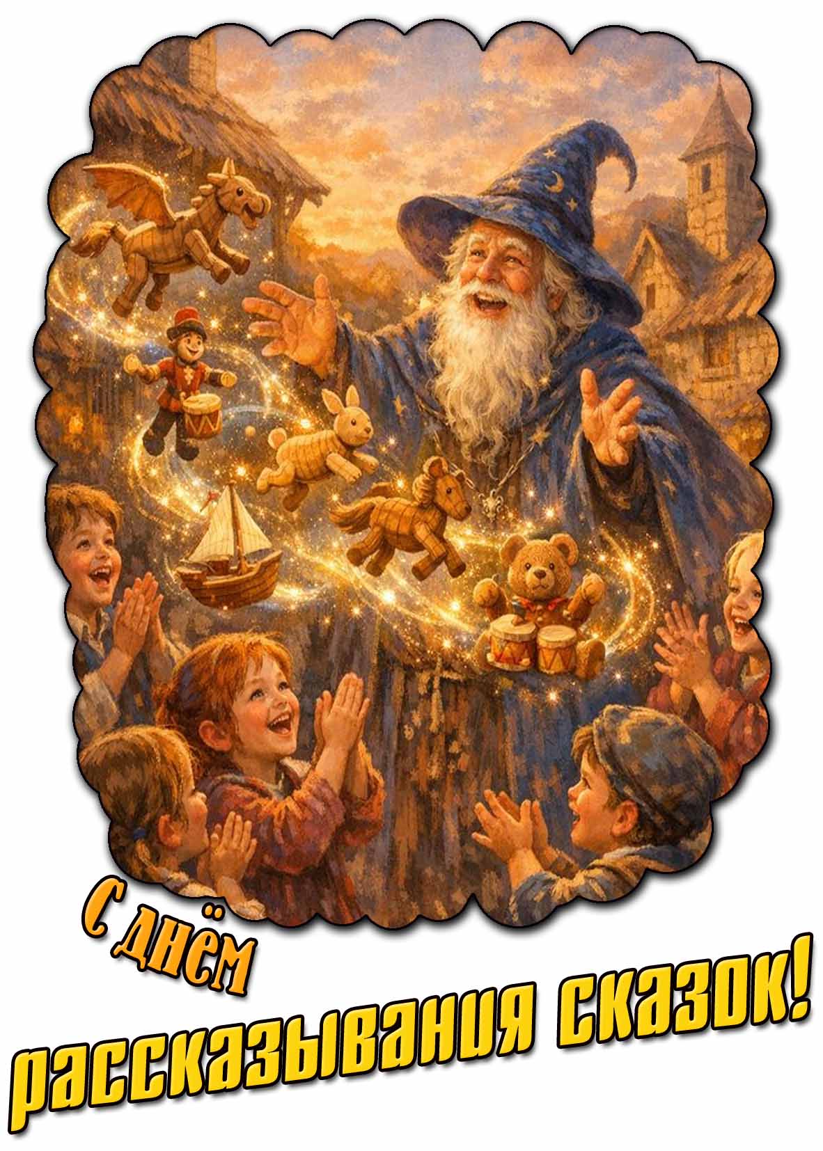 Картинка с днём рассказывания сказок