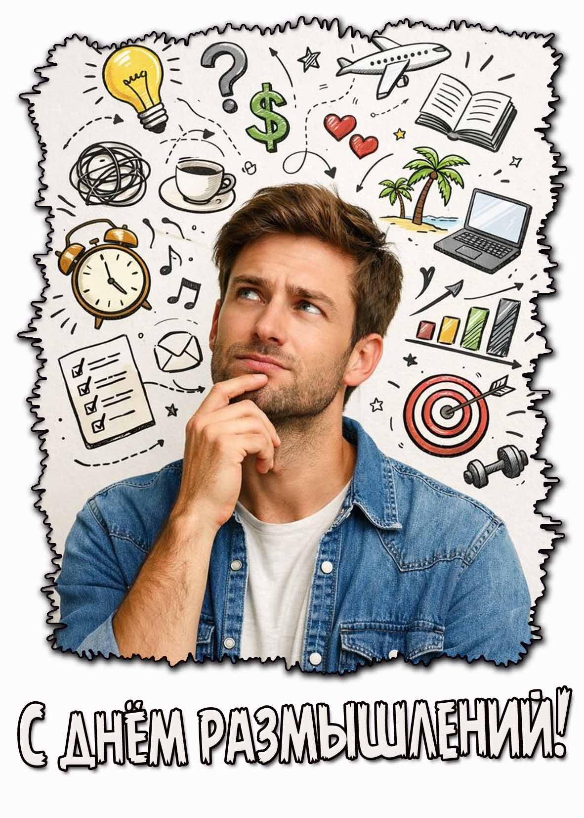 Картинка с днём размышлений