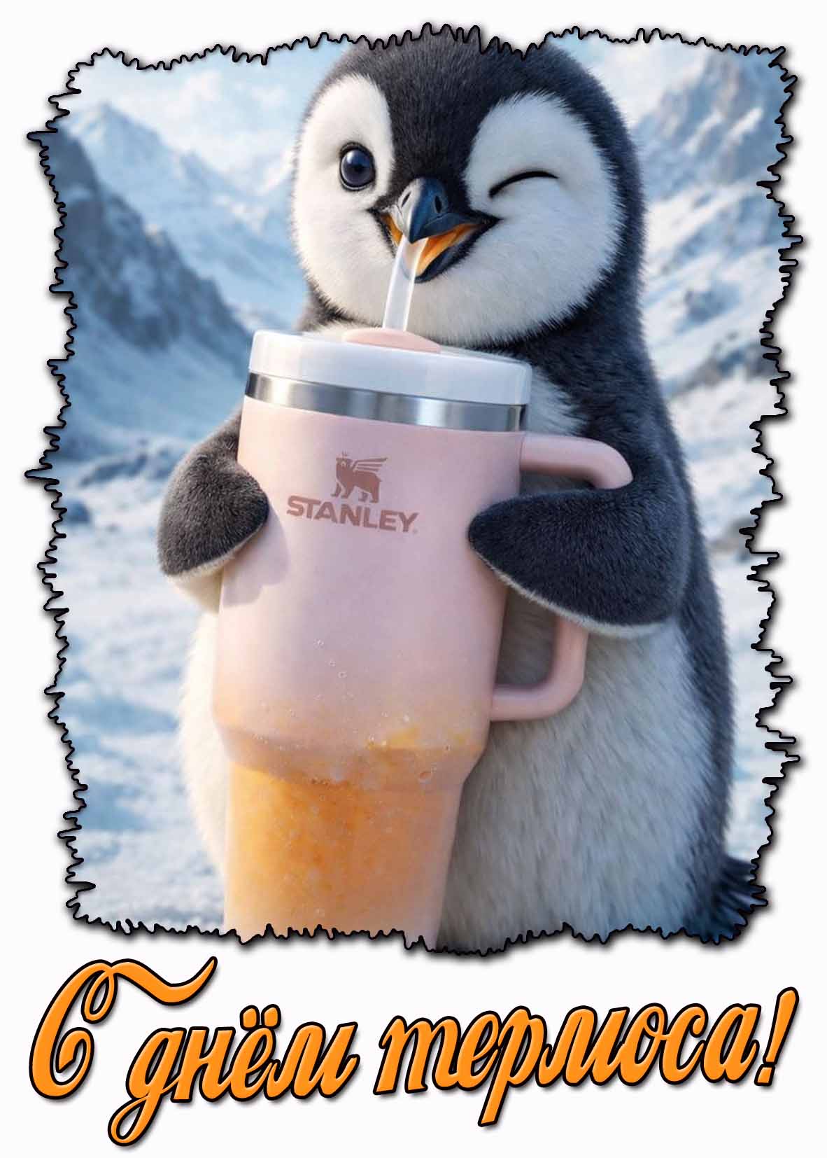 С днём термоса! - прикольная открытка