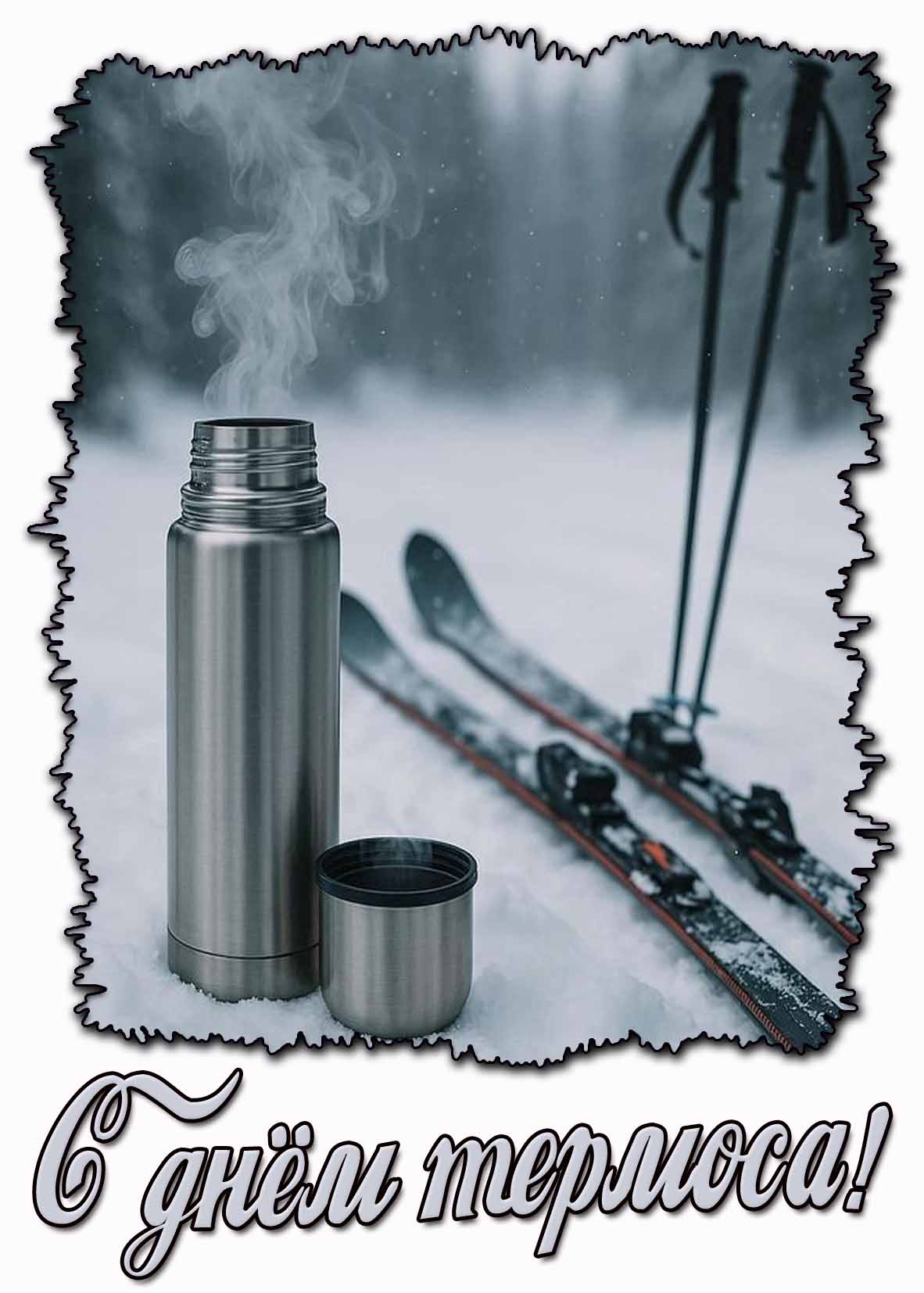 Открытка с днём термоса