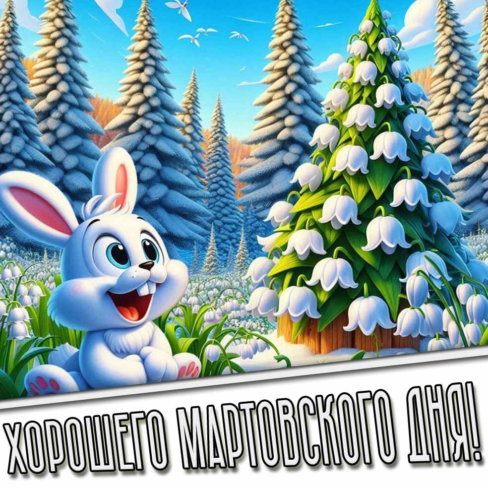 Открытка хорошего мартовского дня