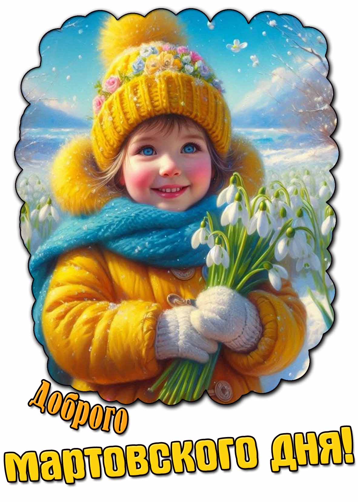 Открытка доброго мартовского дня