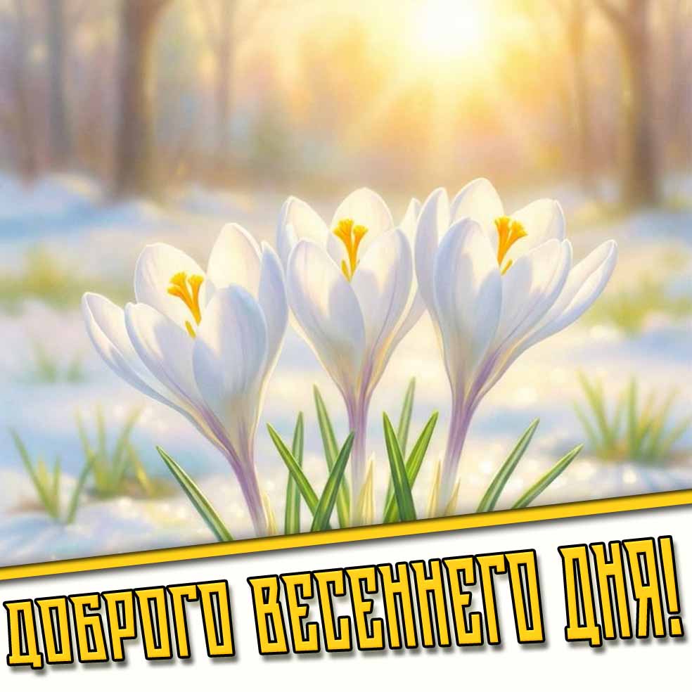 Солнечная картинка доброго весеннего дня
