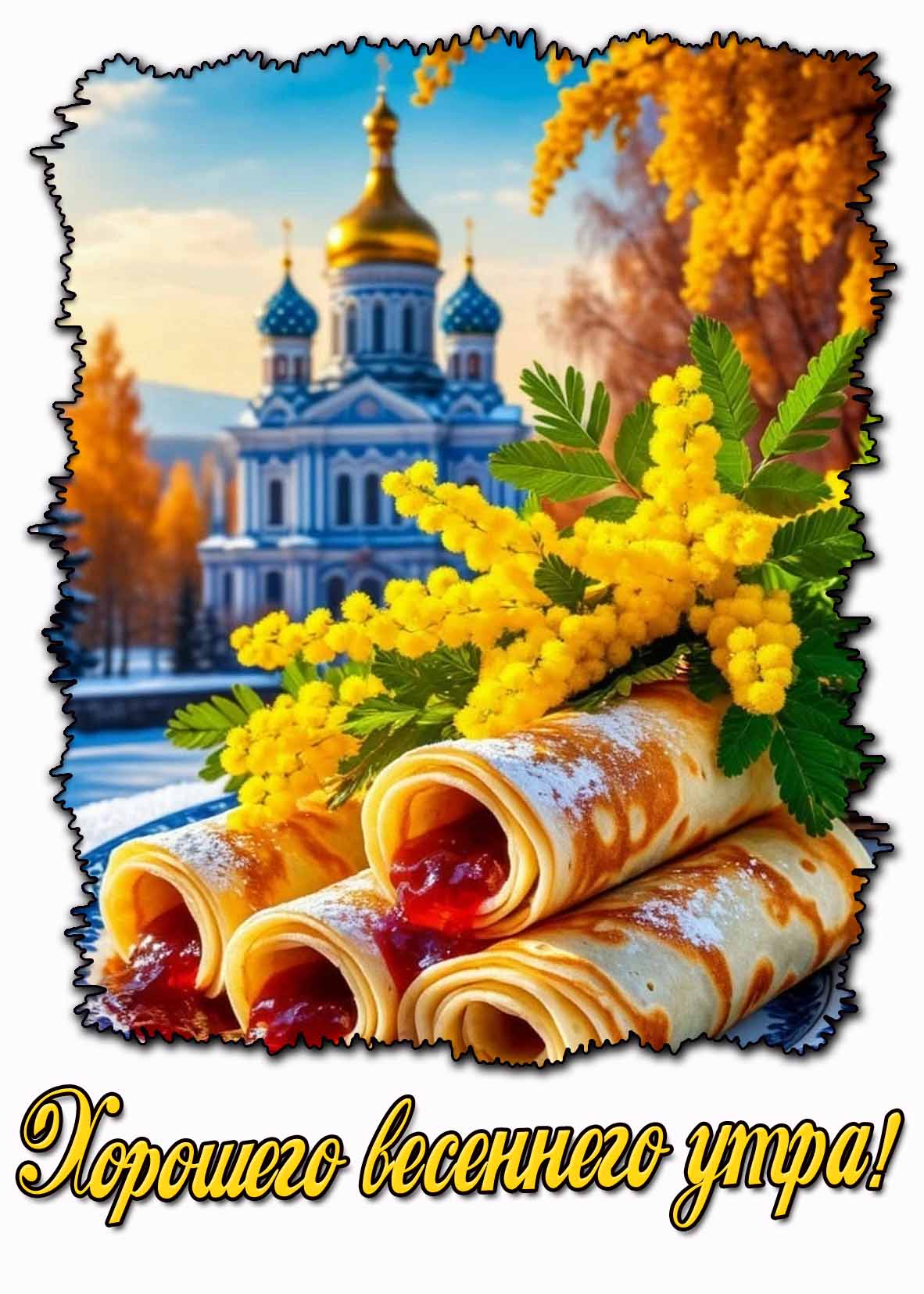 Картинка хорошего весеннего утра