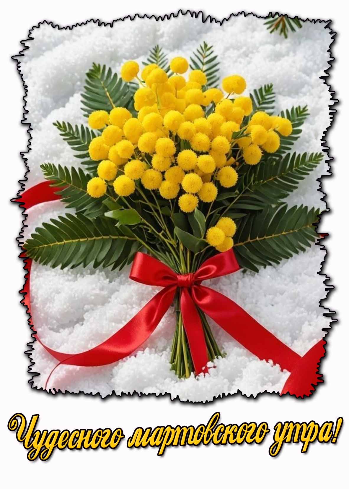 Картинка чудесного мартовского утра