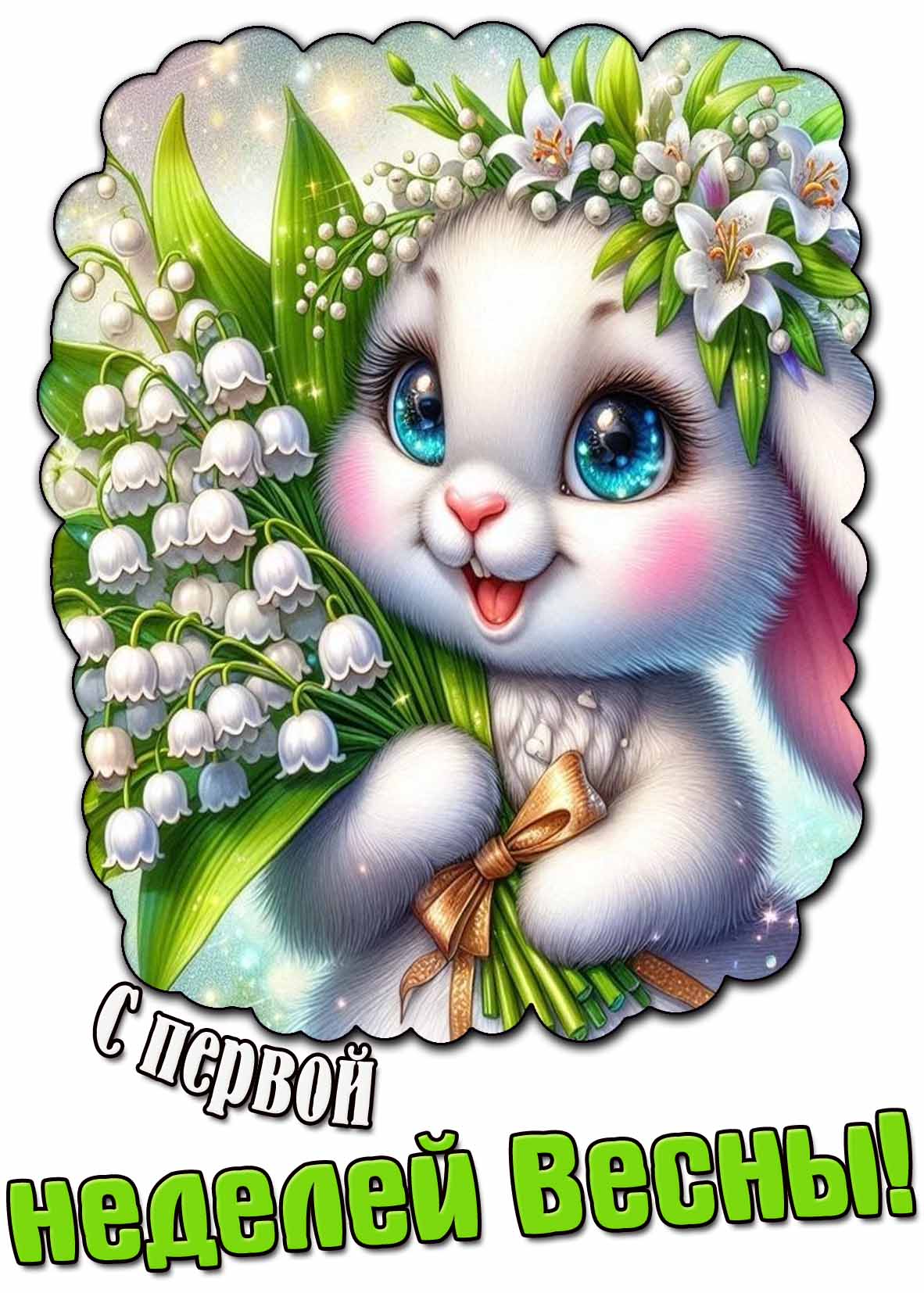 Картинка с первой неделей весны