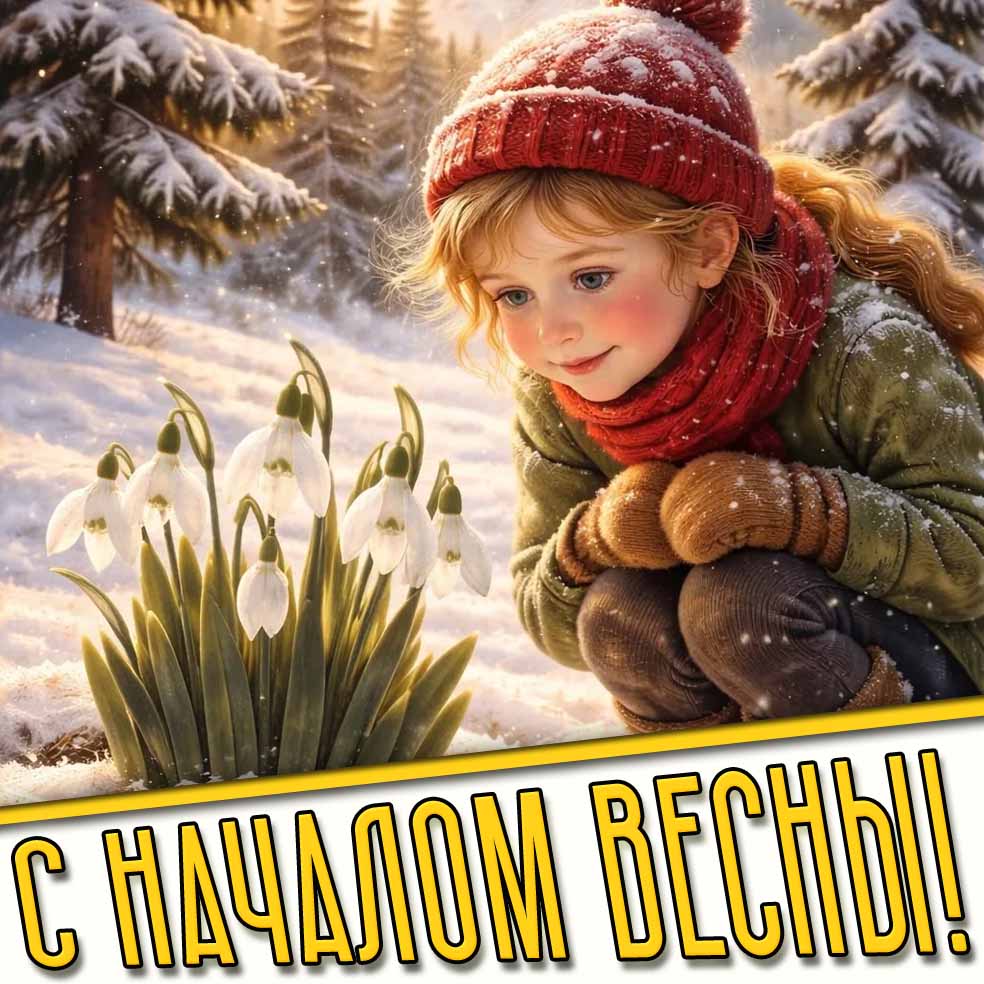 Картинка с началом весны