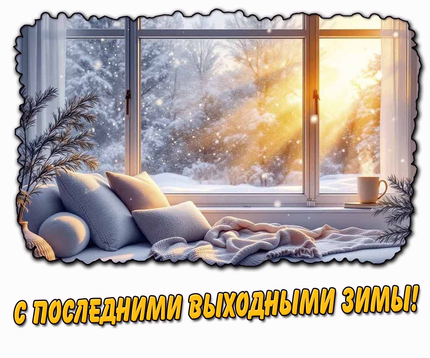 Картинка с последними выходными зимы