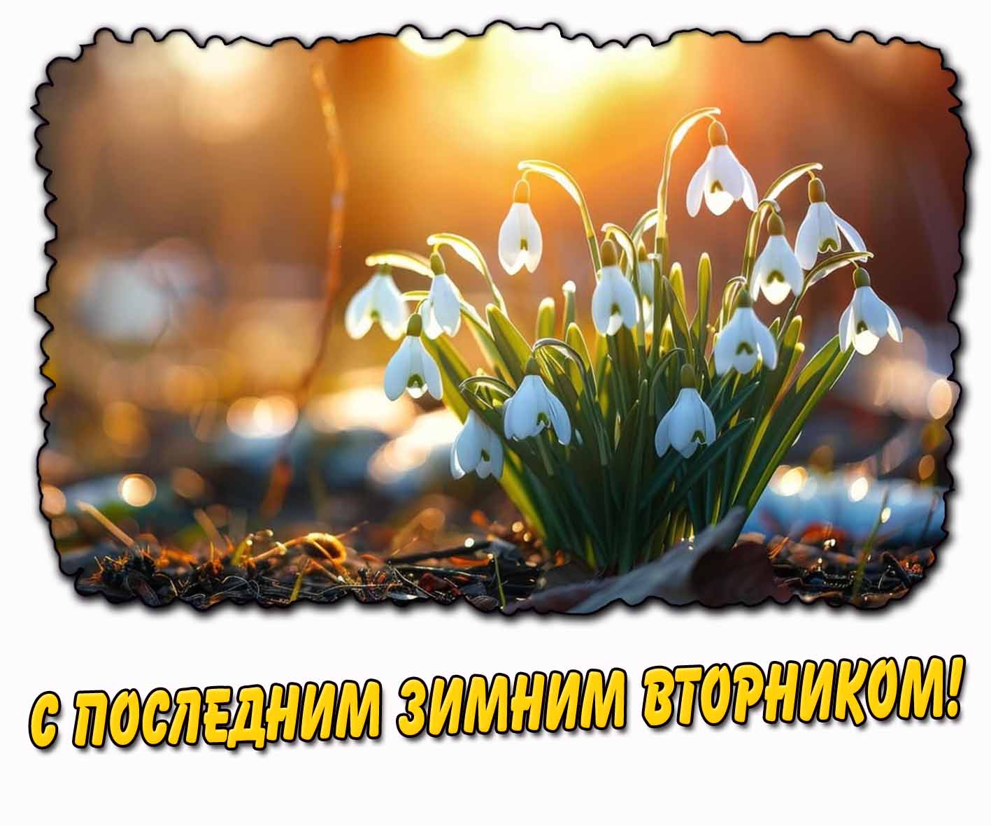 Картинка с последним зимним вторником