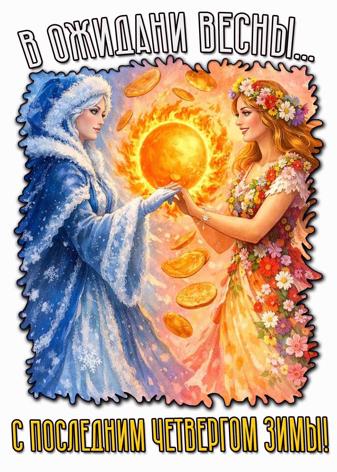Картинка "В ожидании весны... С последним четвергом зимы!"