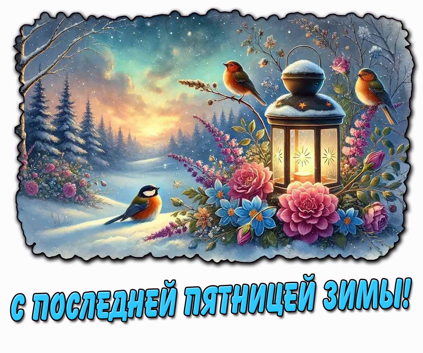 Картинка с последней пятницей зимы