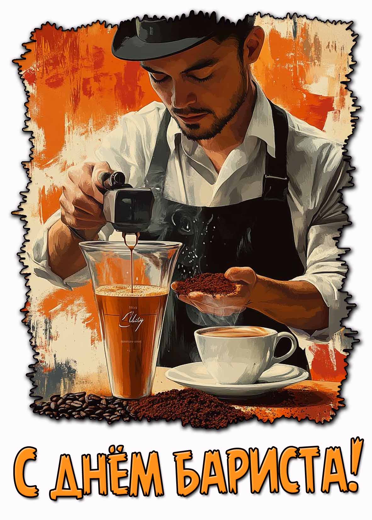 Картинка с днём бариста