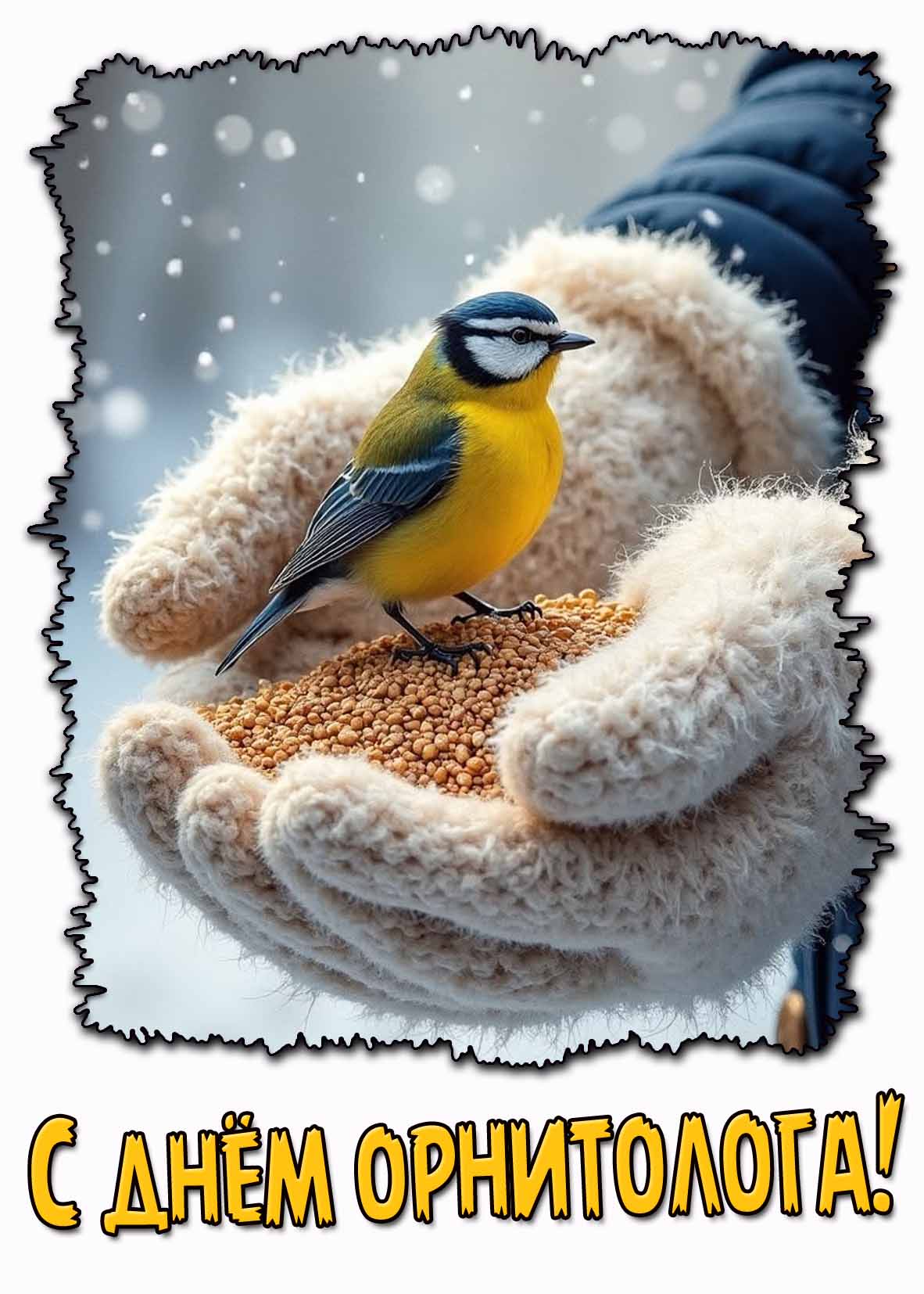 Красивая картинка с днём орнитолога