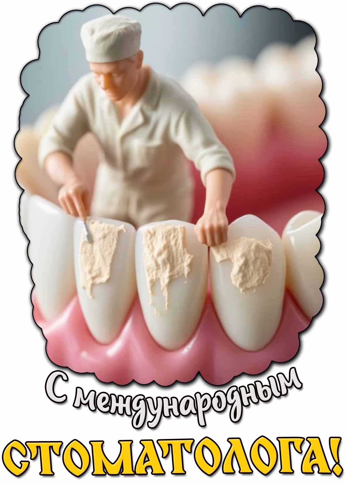 Картинка с Международным днём стоматолога