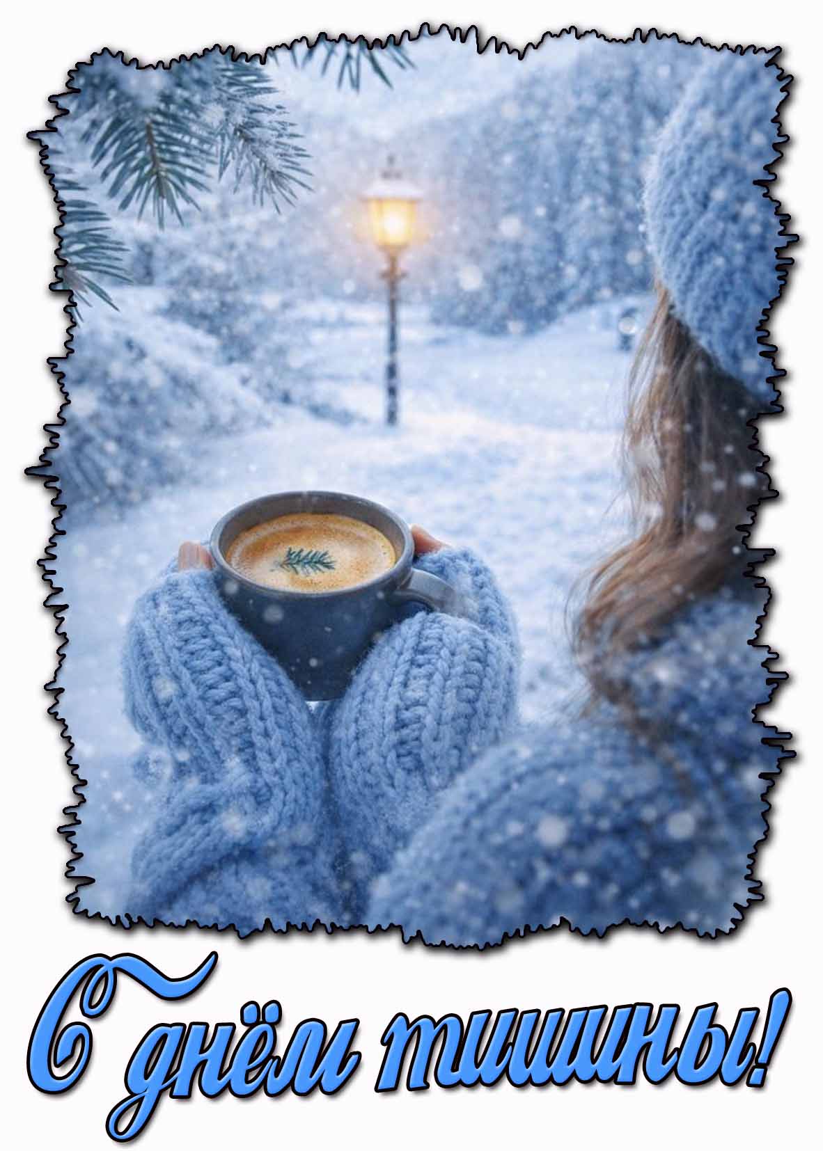 Картинка с днём тишины