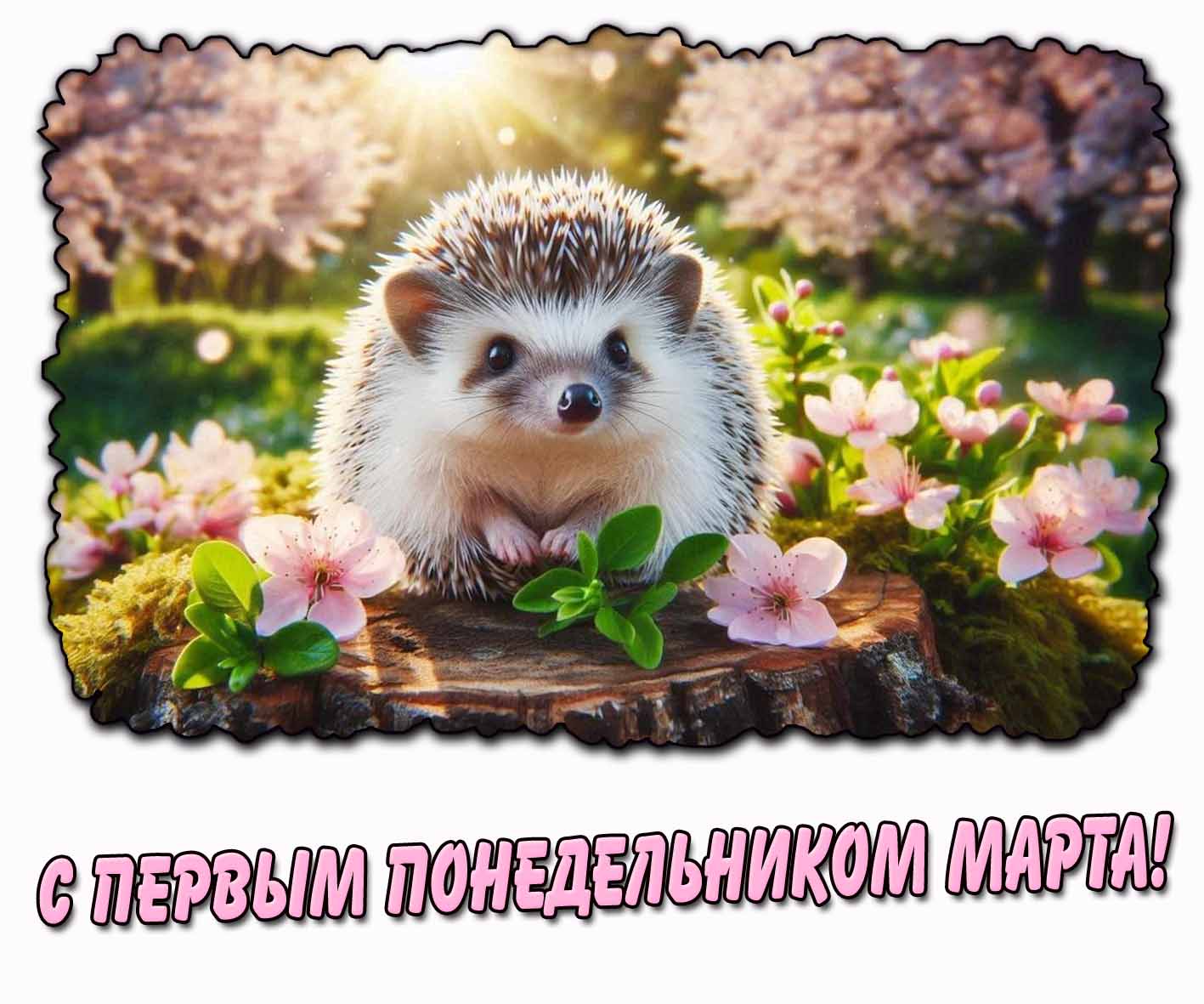 Прикольная картинка с первым понедельником марта