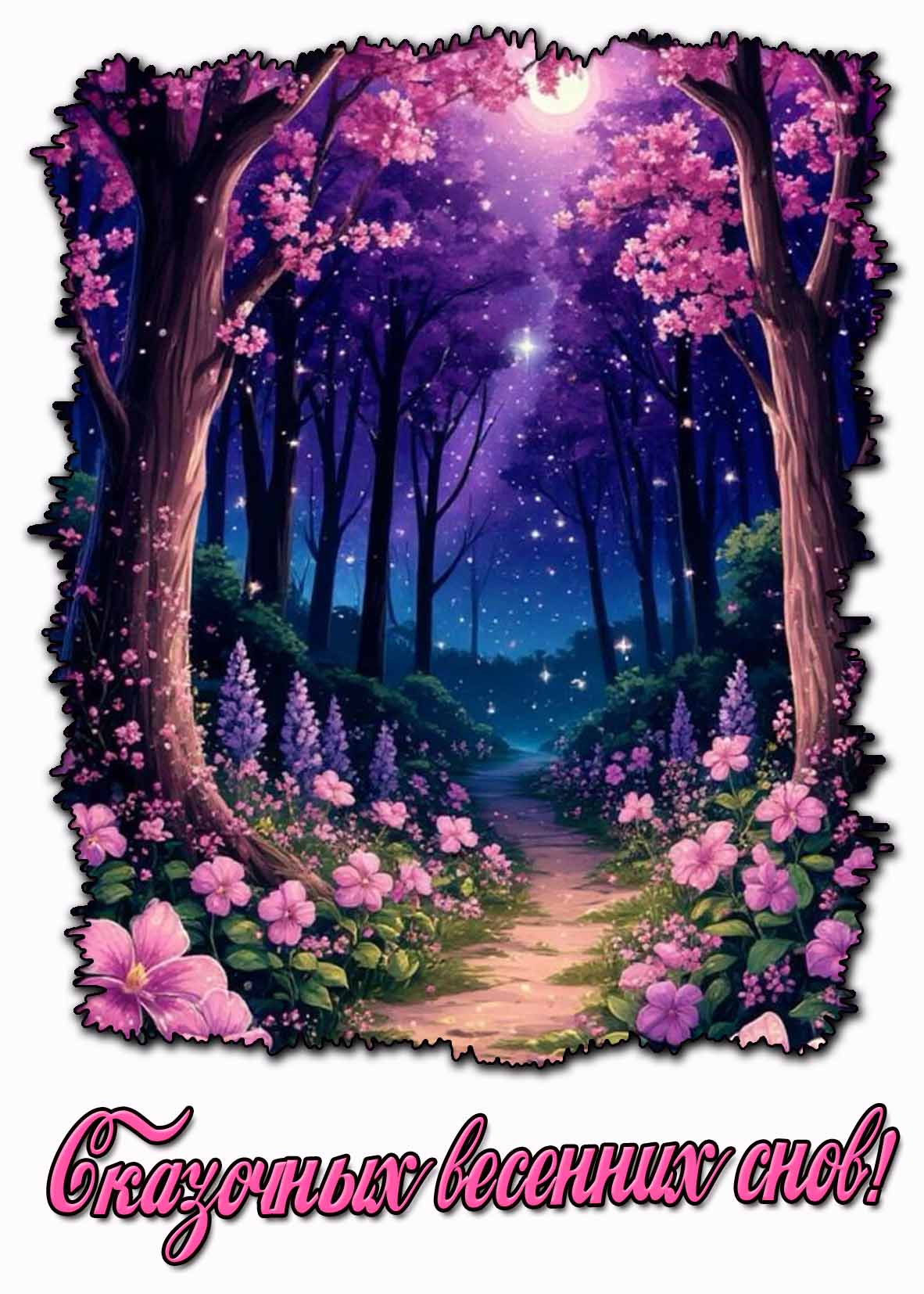 Картинка сказочных весенних снов