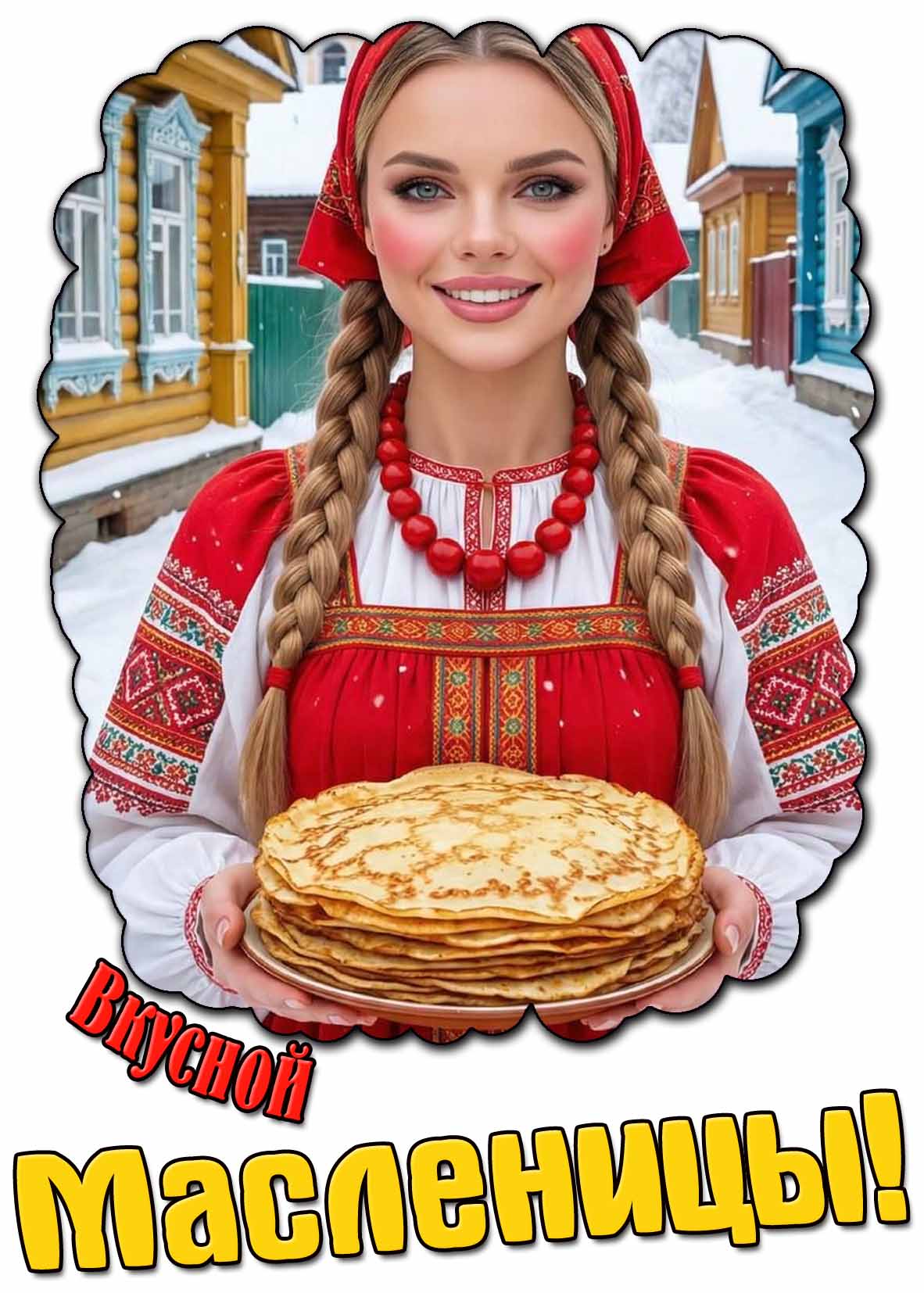 Картинка вкусной масленицы