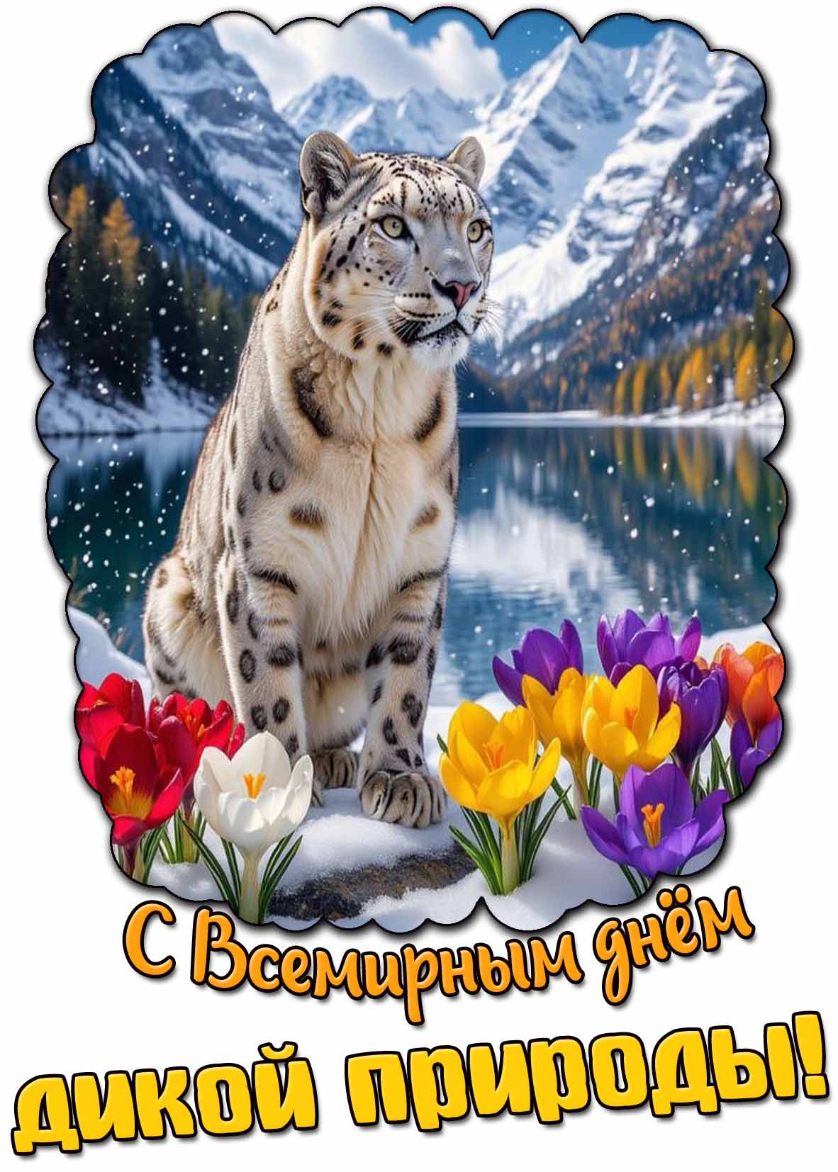 Картинка с Всемирным днём дикой природы