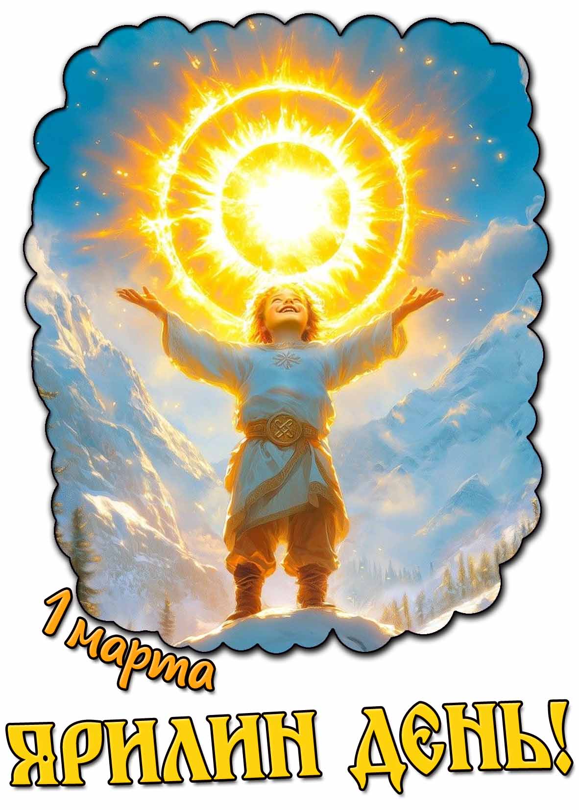 Красивая картинка 1 марта - Ярилин день!