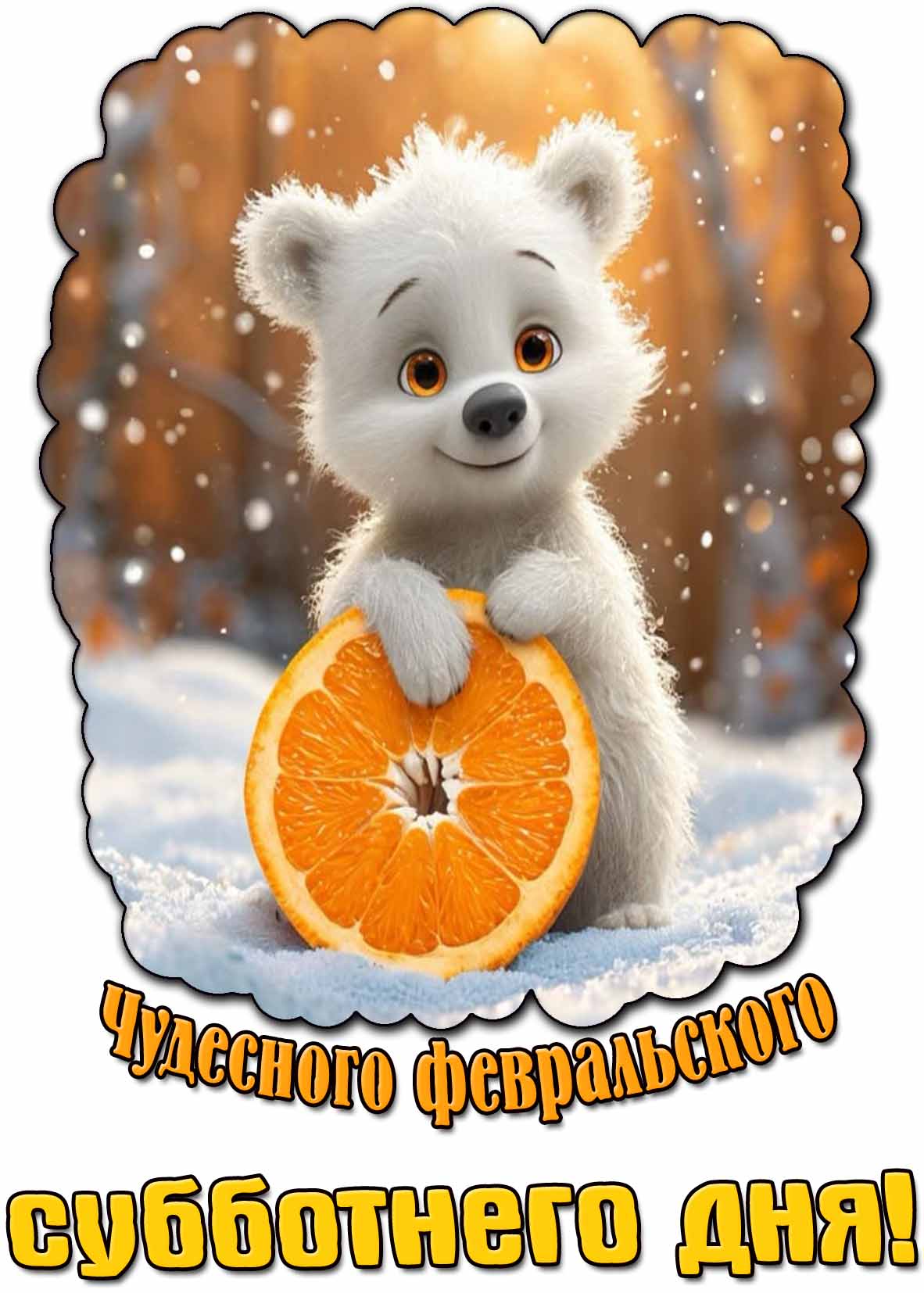 Картинка чудесного февральского субботнего дня