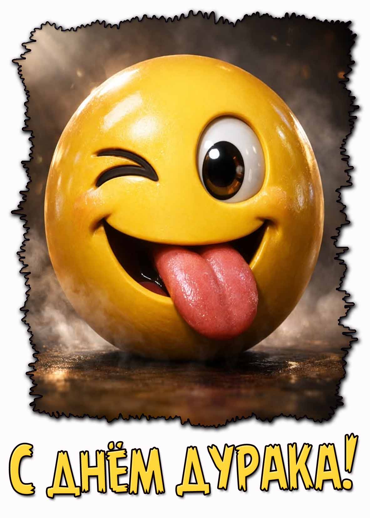 Прикольная картинка с днём дурака