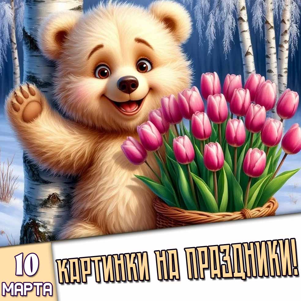 Картинки на праздники 10 марта