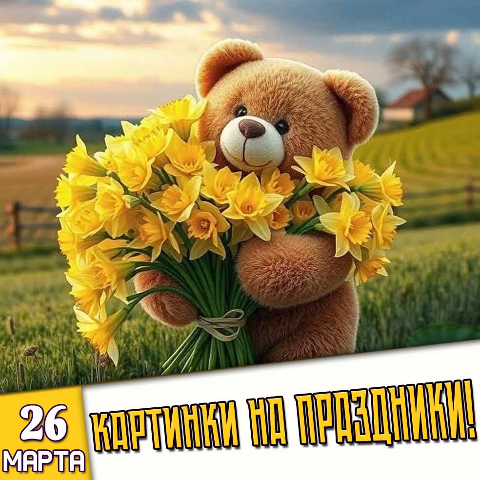 Картинки на праздники 26 марта