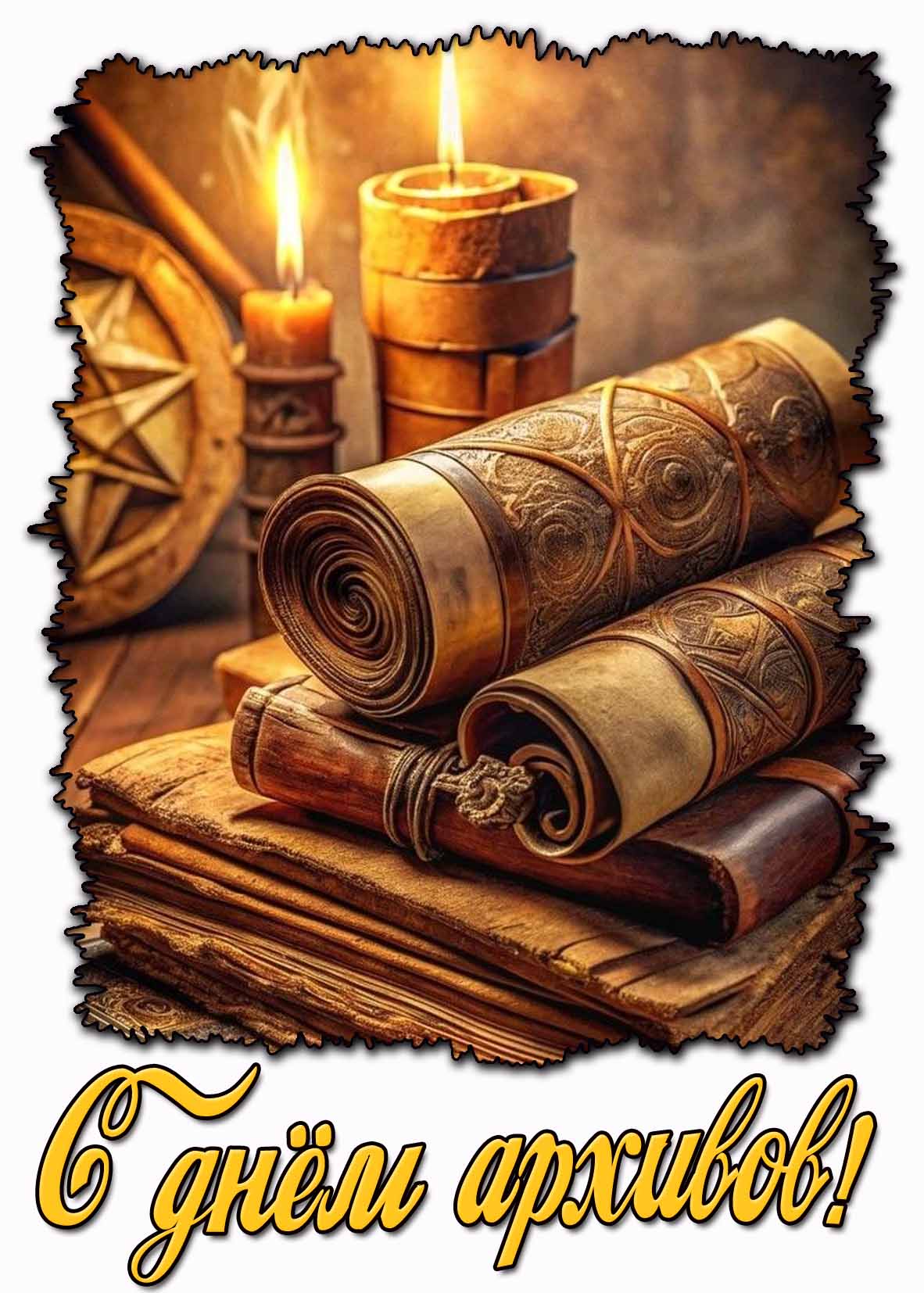 Красивая картинка с днём архивов