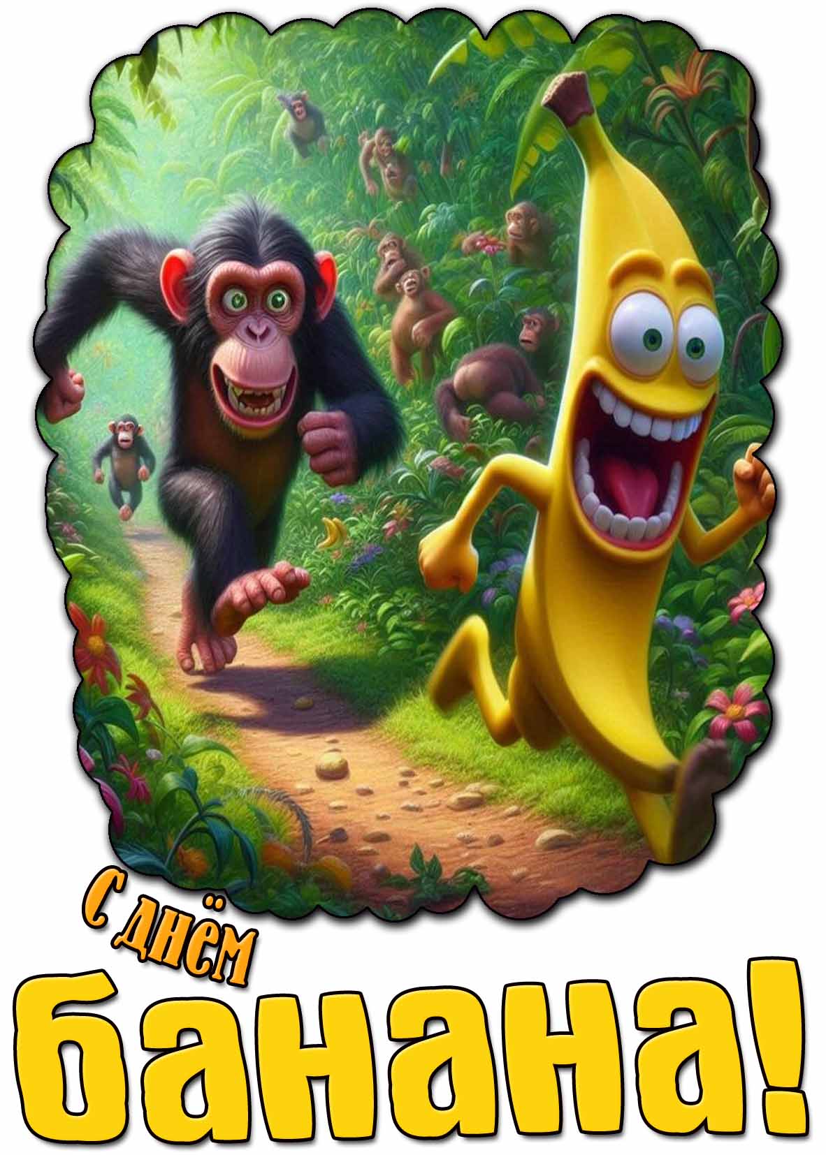 Смешная картинка с днём банана