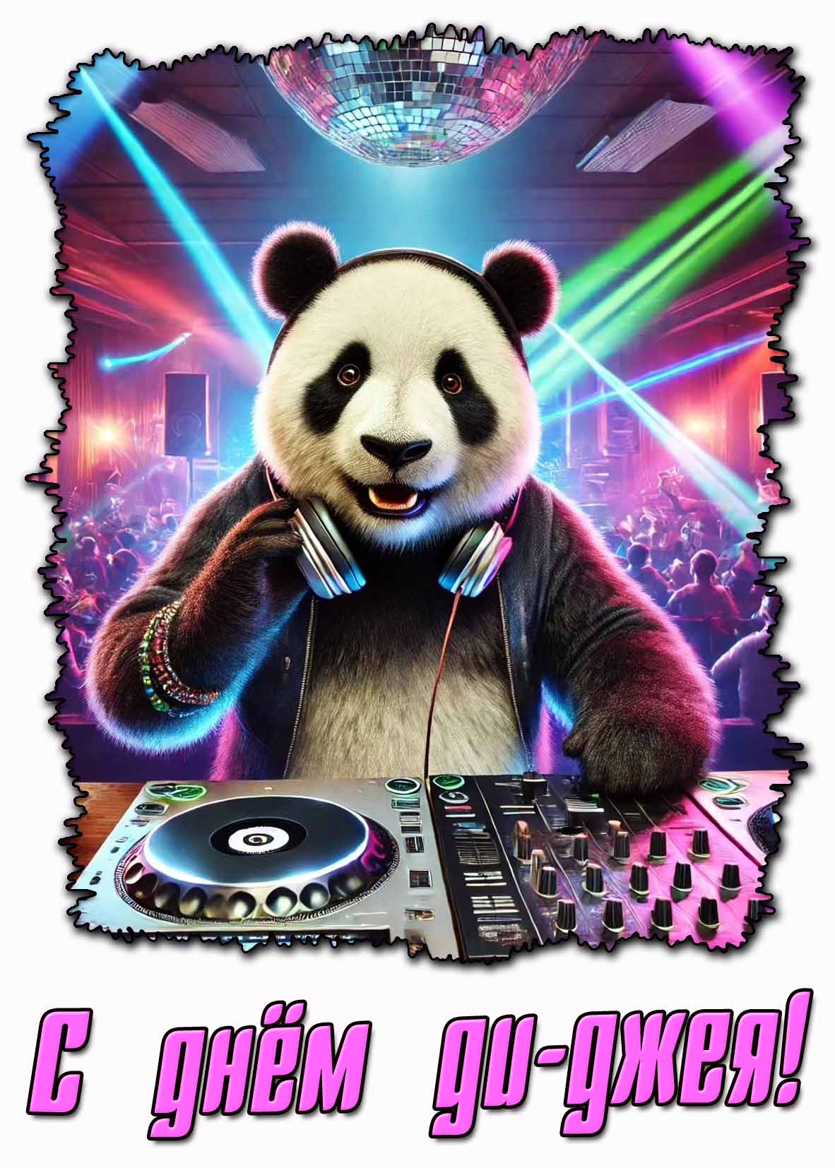Прикольная картинка с днём диджея