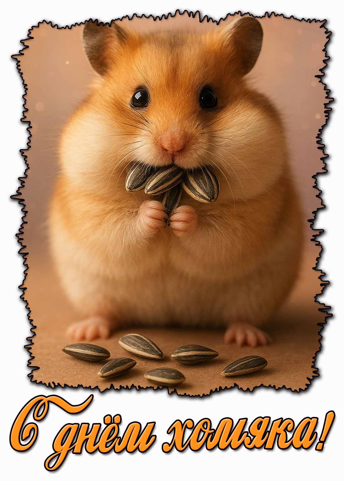 Картинка с днём хомяка