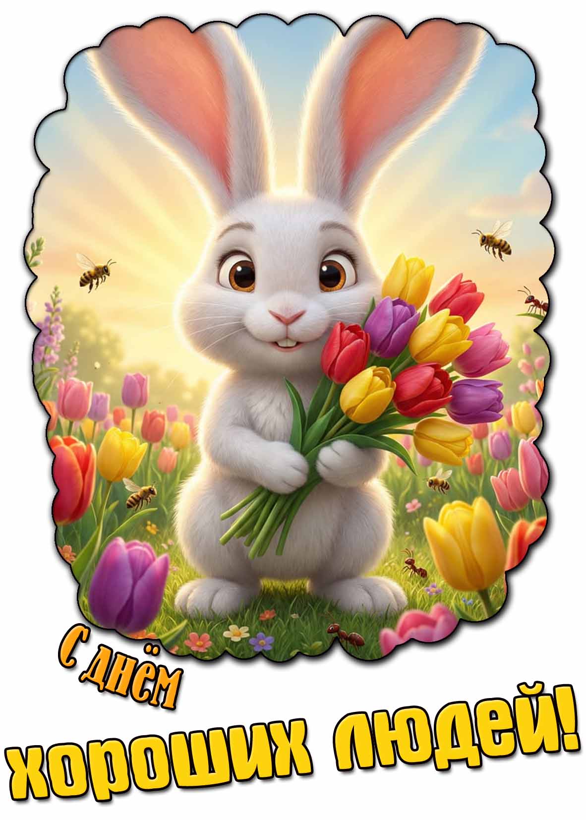 Прикольная открытка с днём хороших людей