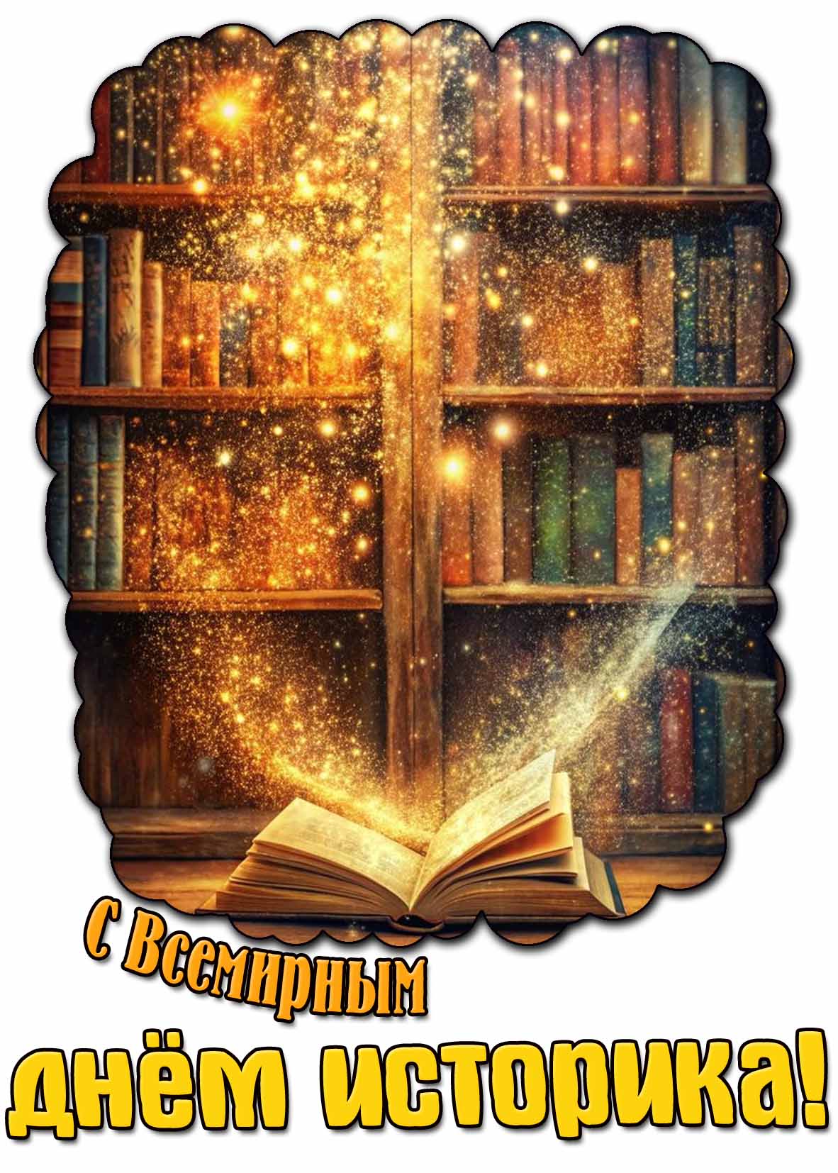 Картинка с Всемирным днём историка