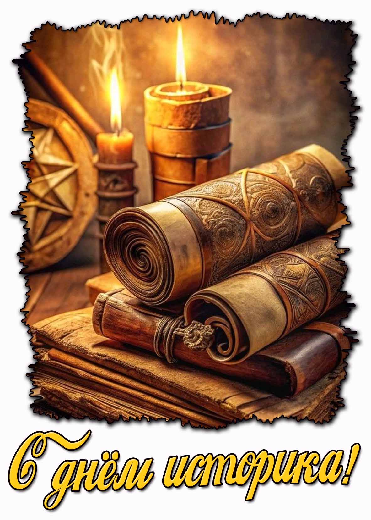 Картинка с днём историка