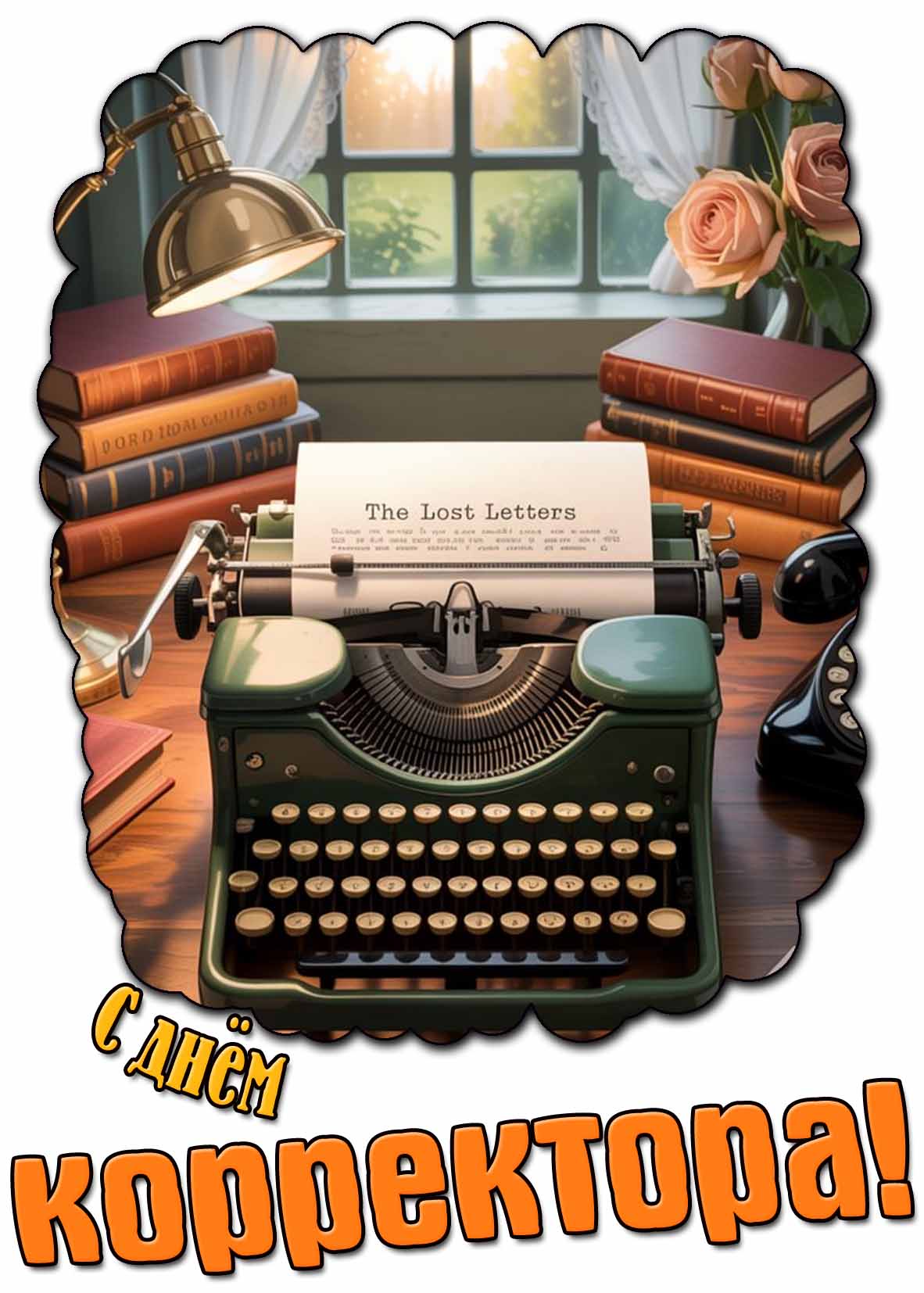 Красивая картинка с днём корректора