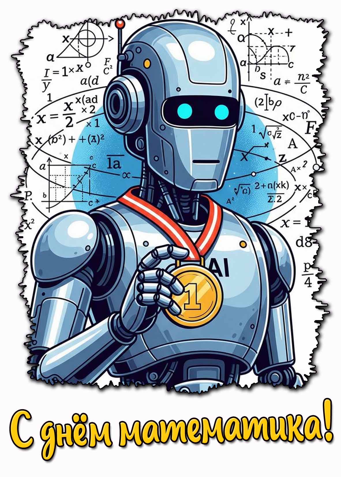 Прикольная картинка с днём математика