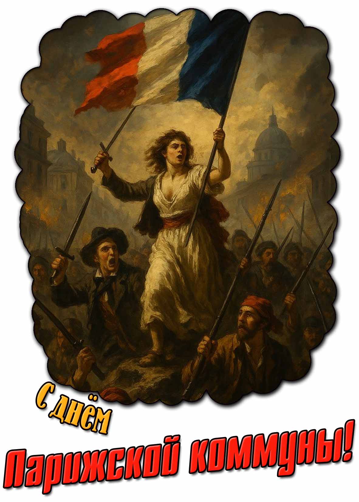 Картинка с днём Парижской коммуны