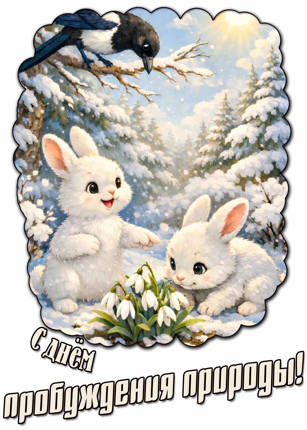 Картинка с днём пробуждения природы