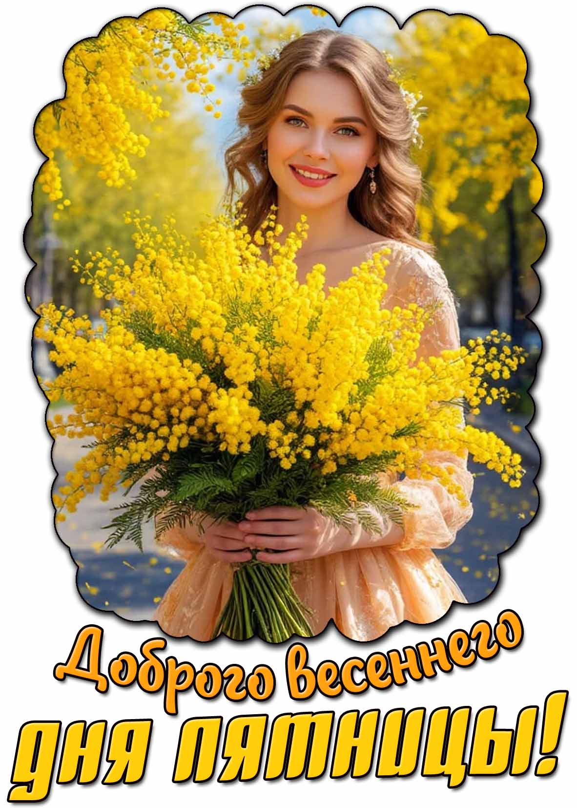 Картинка доброго весеннего дня пятницы