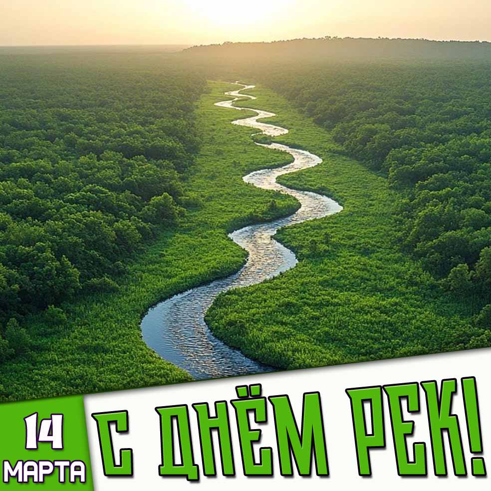 Картинка 14 марта - с днём рек!
