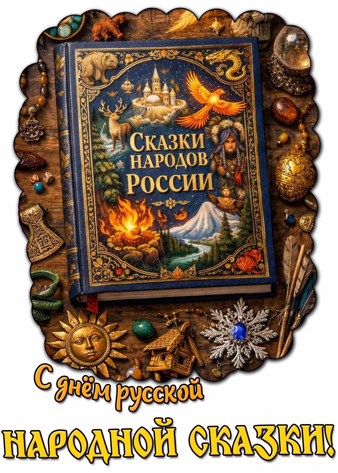 Картинка с днём русской народной сказки