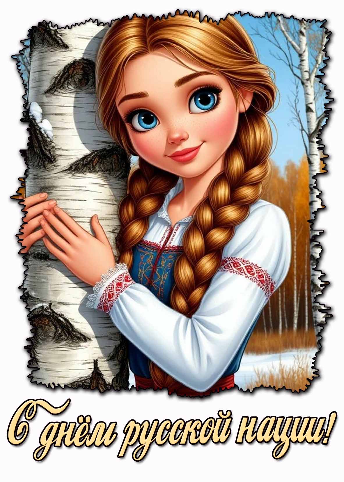 Красивая картинка с днём русской нации