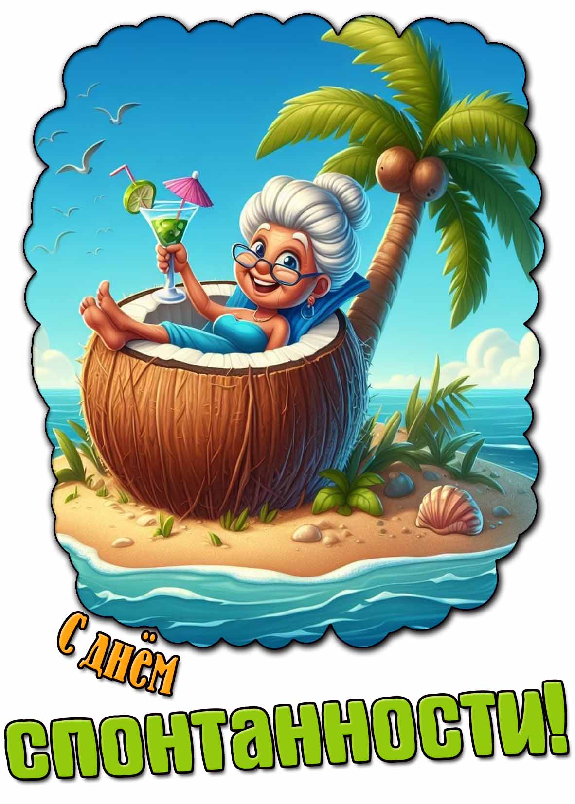 Картинка с днём спонтанности