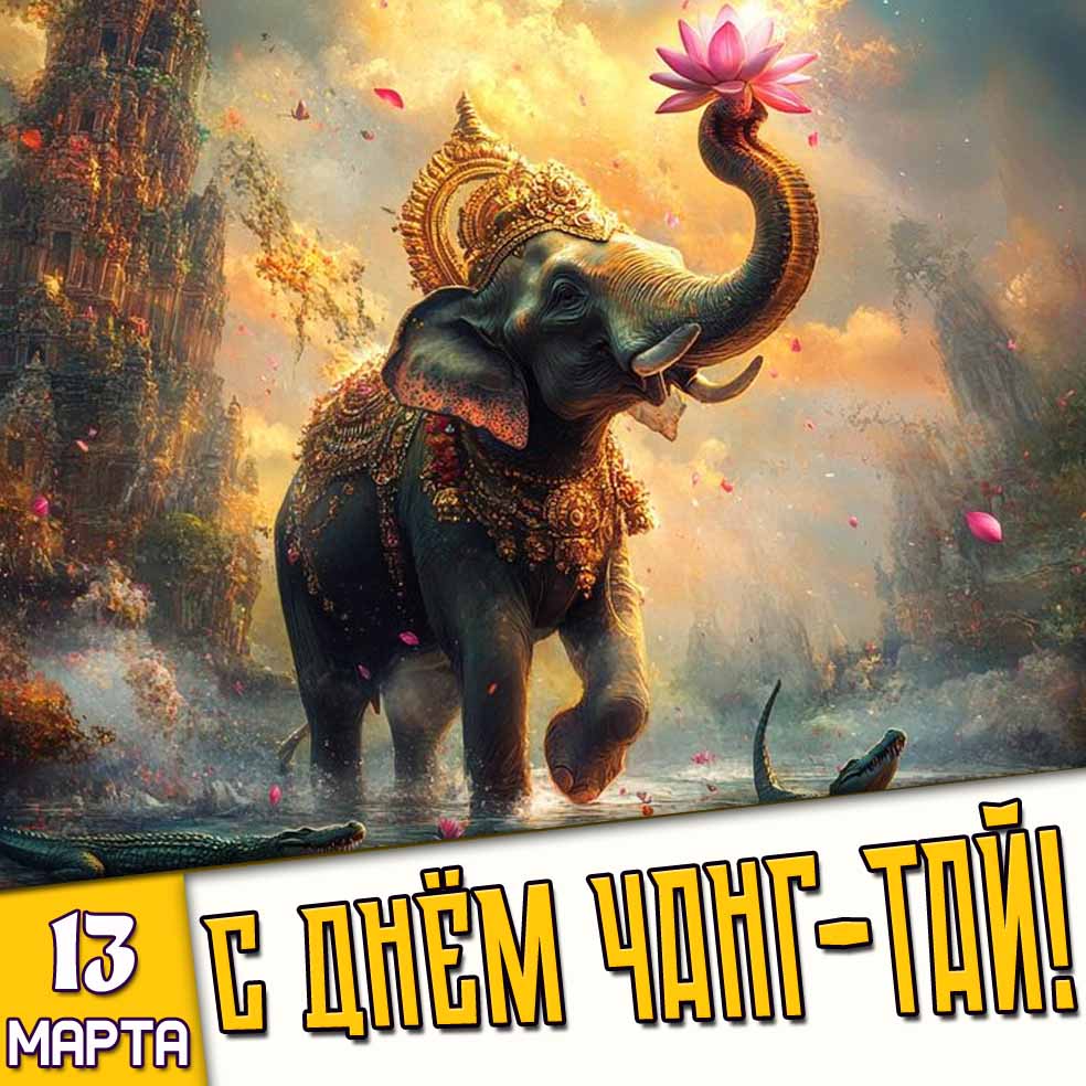 Картинка 13 марта - с днём Чанг-тай!