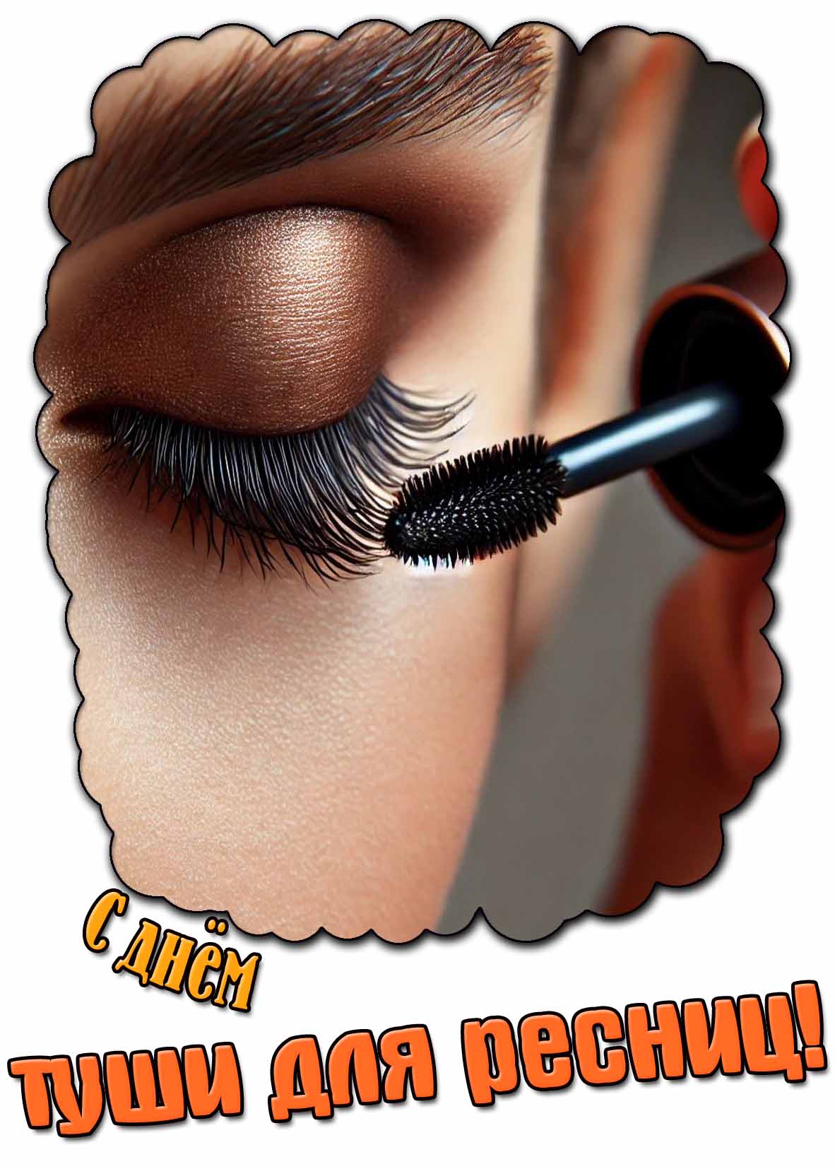 Картинка с днём туши для ресниц