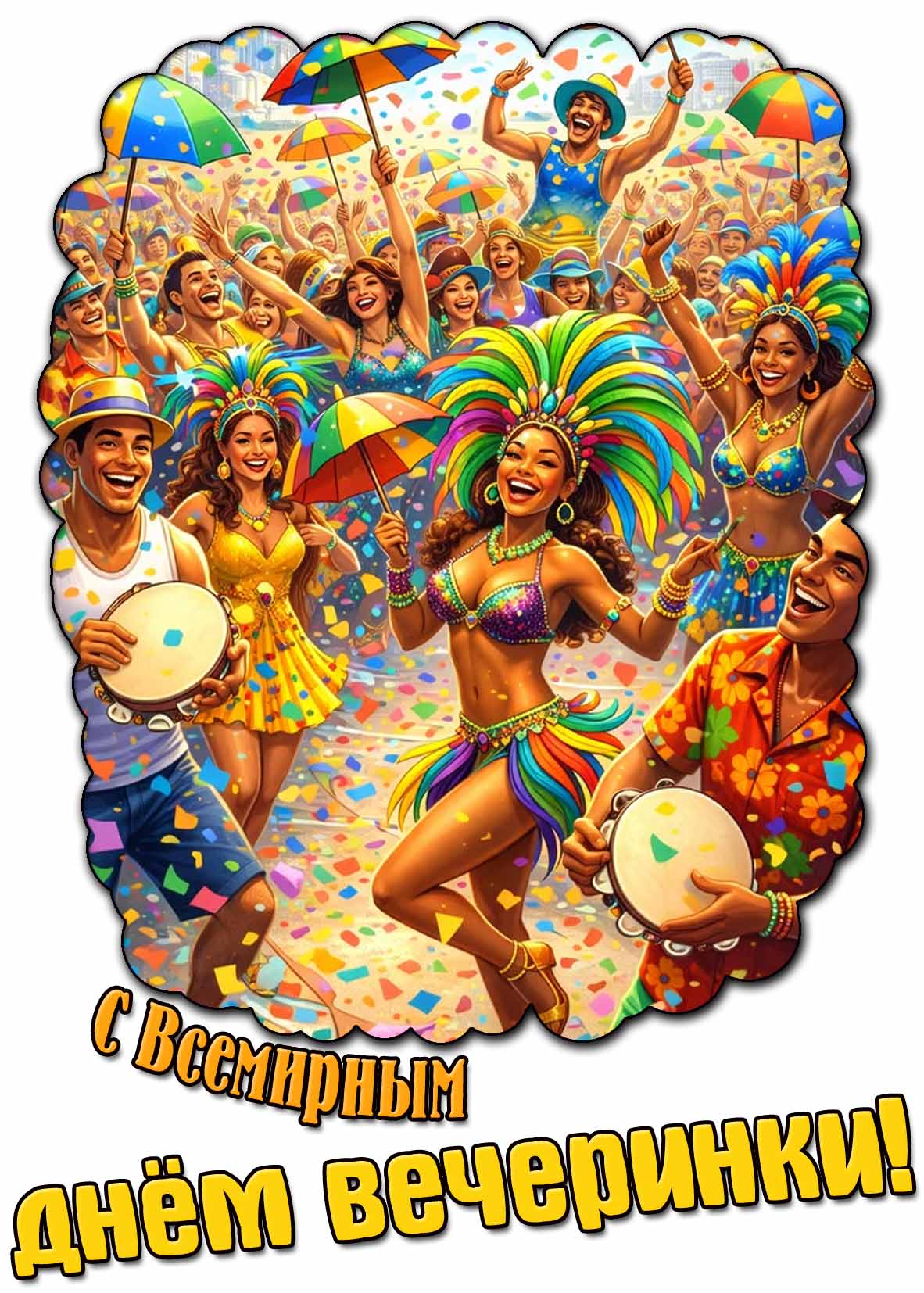 Картинка с Всемирным днём вечеринки