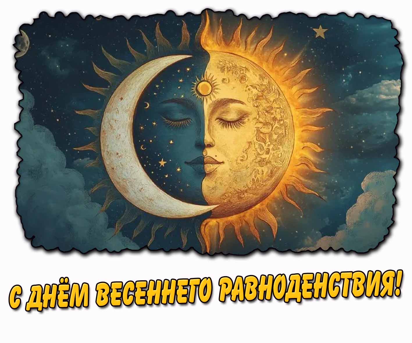 Картинка с днём весеннего равноденствия