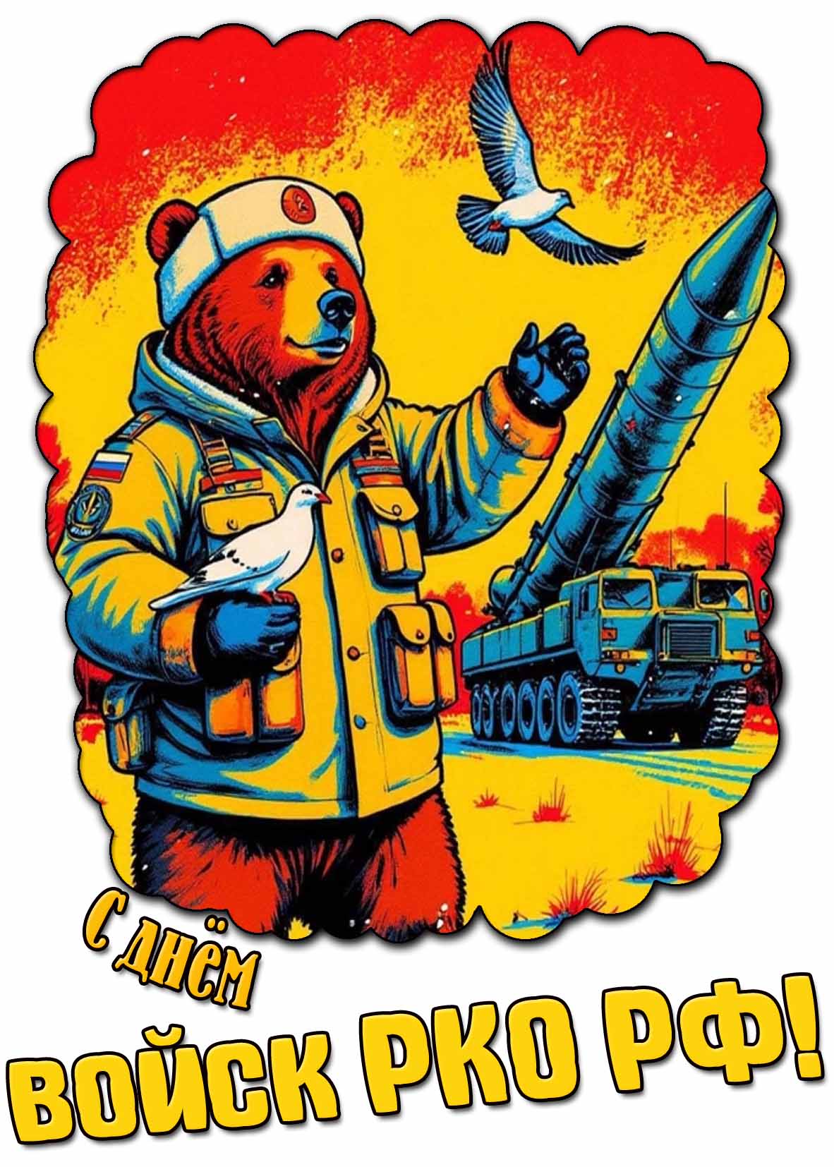 Прикольная картинка с днём войск РКО РФ